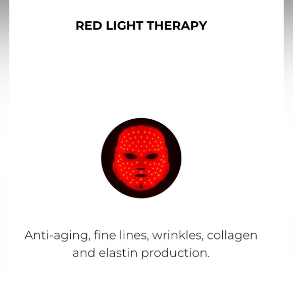 RegenaLight LED Wireless 7 Color Light Skincare Therapy Mask And Neck Mask - Picture 6 of 11